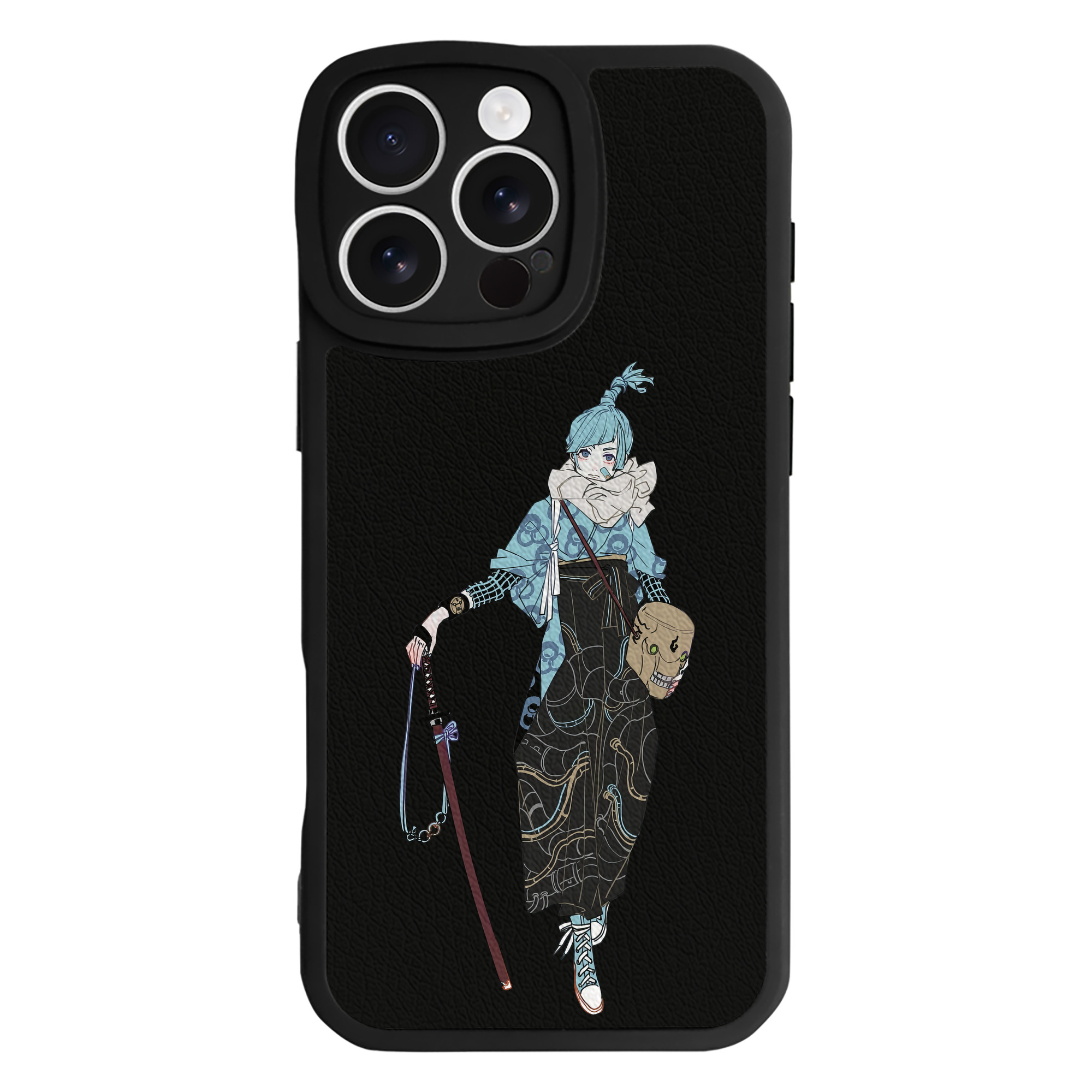 （画像用） 呪術廻戦 Jujutsu Kaisen 【iPhone 16シリーズ対応】シリコンスマホケース（レザー調） 材質：シリコン